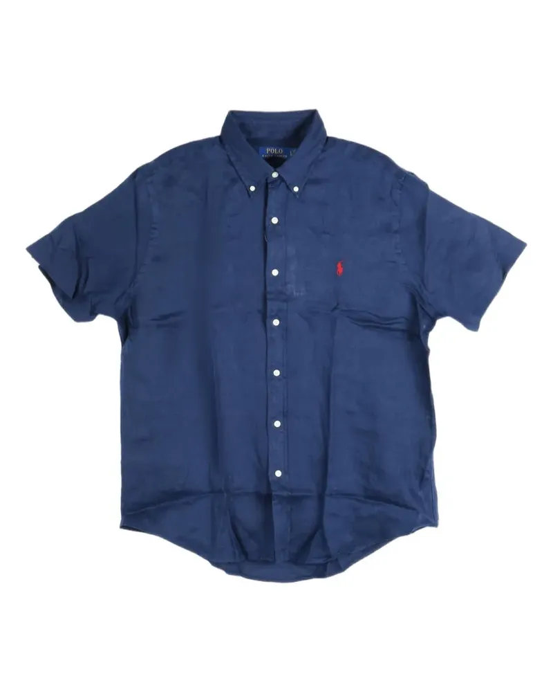 Ralph Lauren Button-down-Hemd mit Logo - Blau Blau