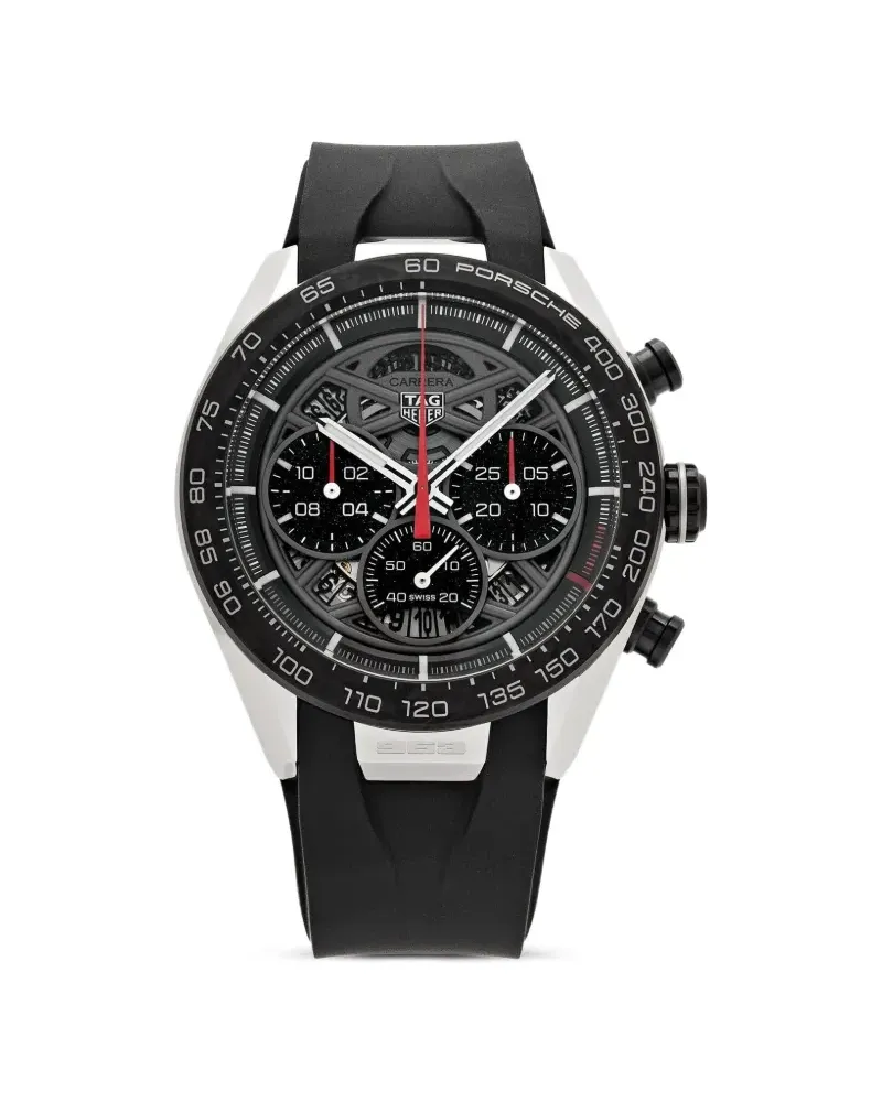 TAG Heuer x Porsche 963 2024 Carrera Chronograph Limited Edition 44mm - Schwarz Schwarz