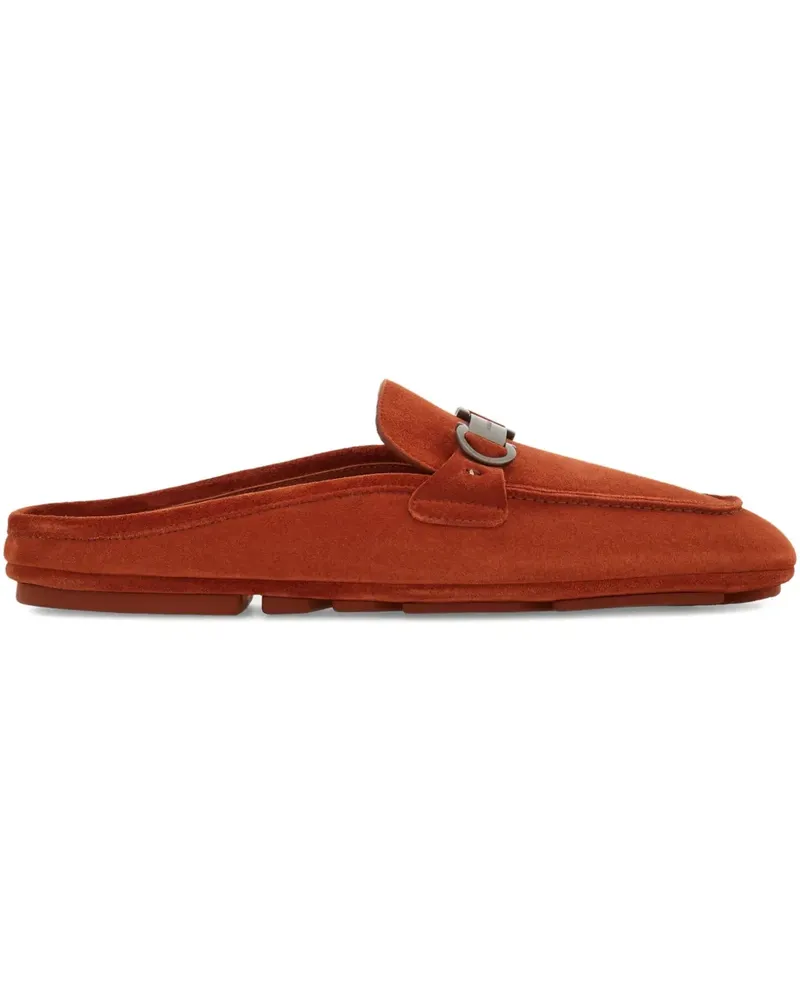 Ferragamo Gancini Slipper - Orange Orange