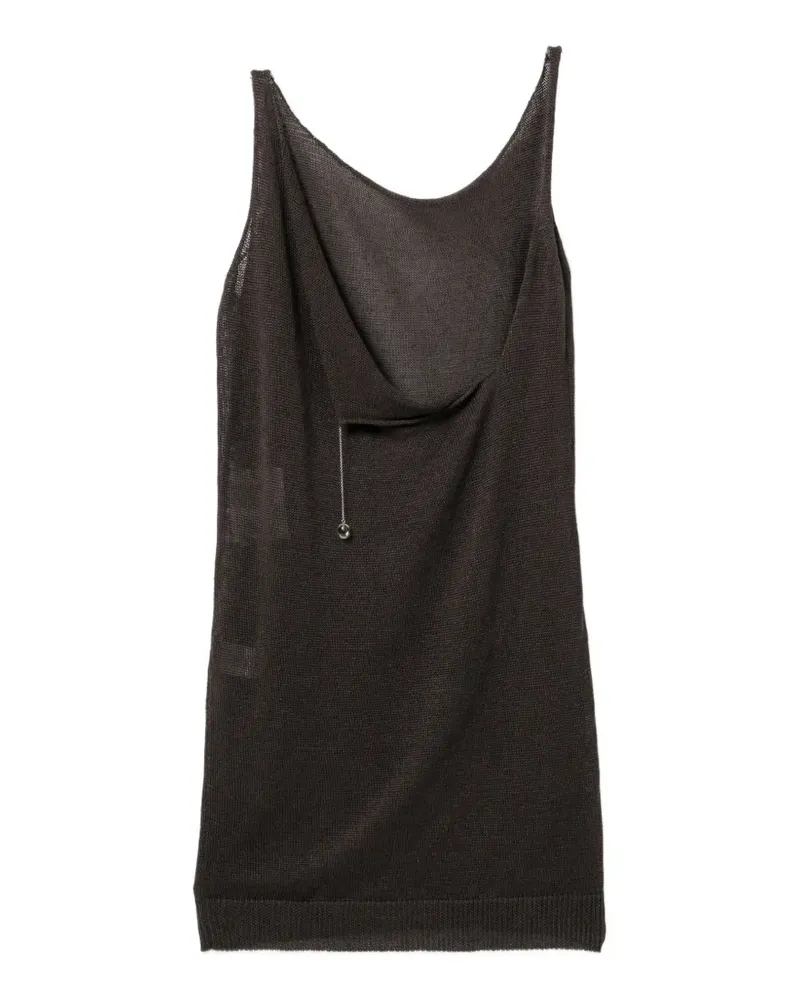 Paloma Wool Long Lotti mini dress - Braun Braun