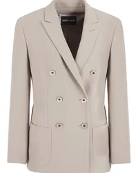 Giorgio Armani Doppelreihiger Blazer Nude