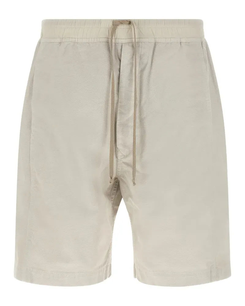 DRKSHDW by Rick Owens Wide Pusher elastic-waist bermuda shorts - Nude Nude