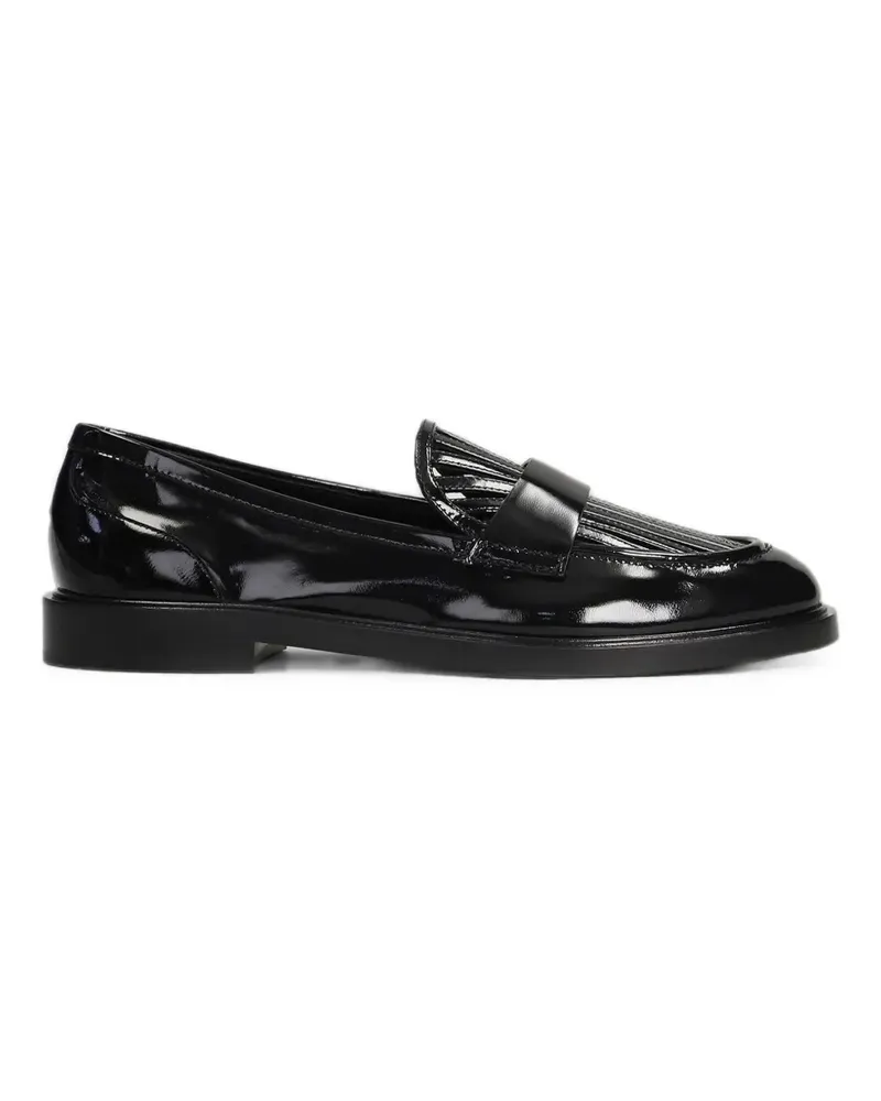 Alevì Riley 20 patent-leather loafers - Schwarz Schwarz