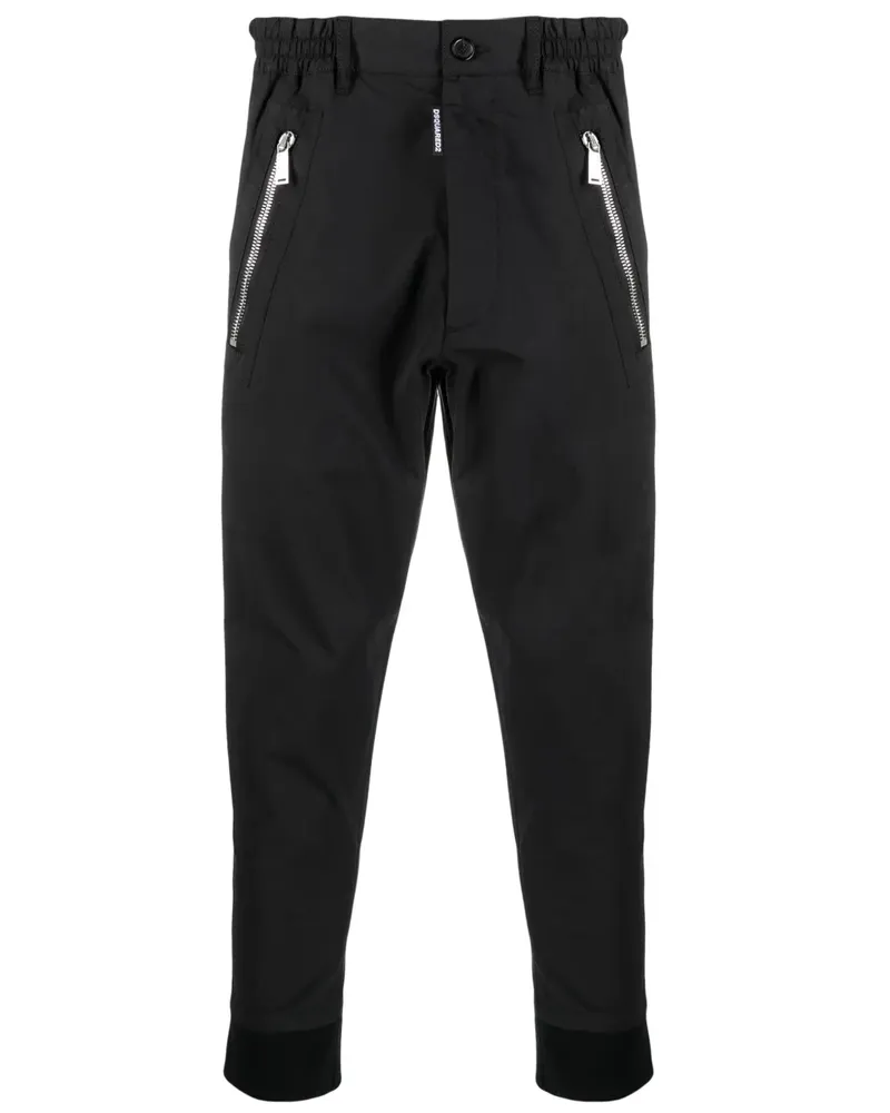 Dsquared2 Tapered-Hose - Schwarz Schwarz