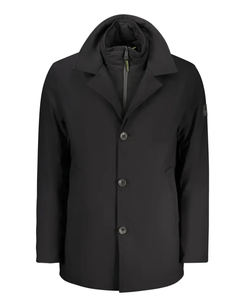 North Sails notched-lapels jacket - Schwarz Schwarz