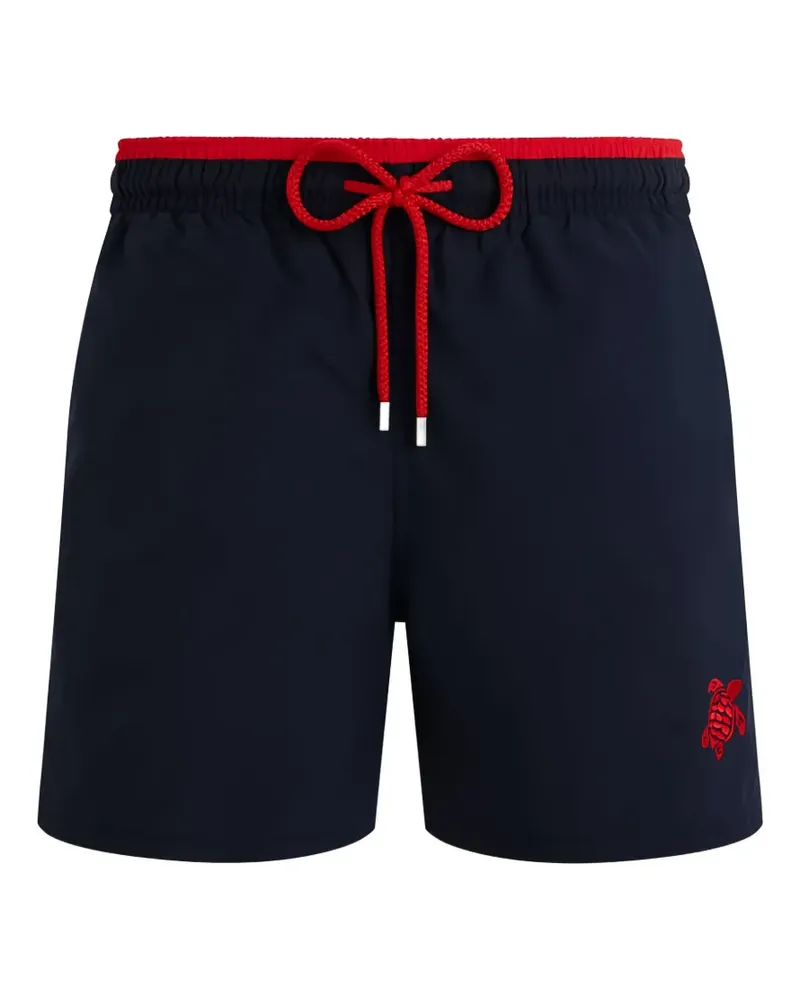 Vilebrequin drawstring elasticated-waistband swim shorts - Blau Blau