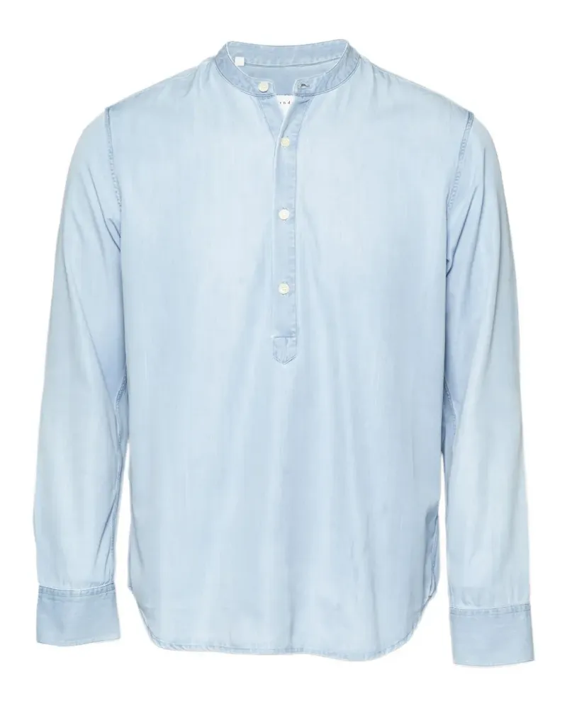 Sandro mandarin collar shirt - Blau Blau