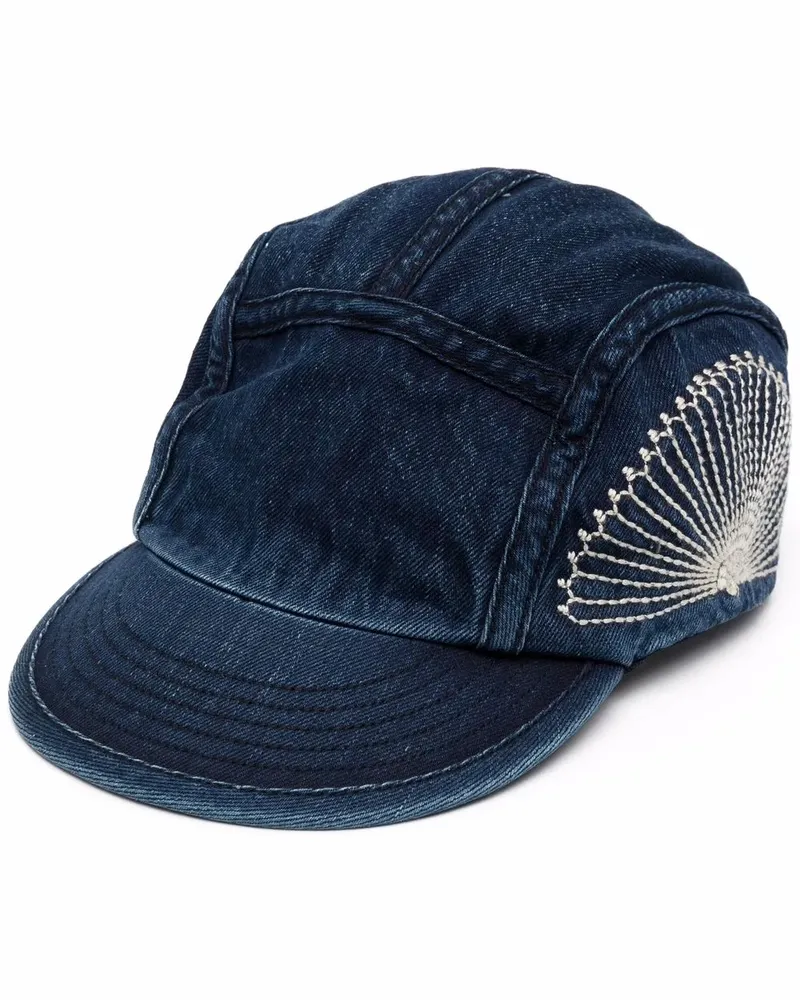 KAPITAL Jeans-Baseballkappe - Blau Blau