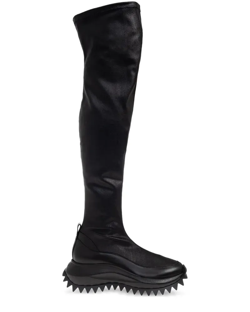 Vic Matié Kniehohe Stiefel - Schwarz Schwarz