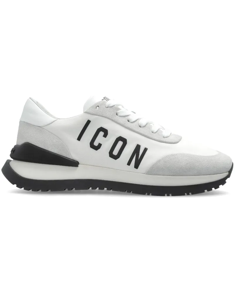 Dsquared2 Icon Sneakers - Weiß Weiß