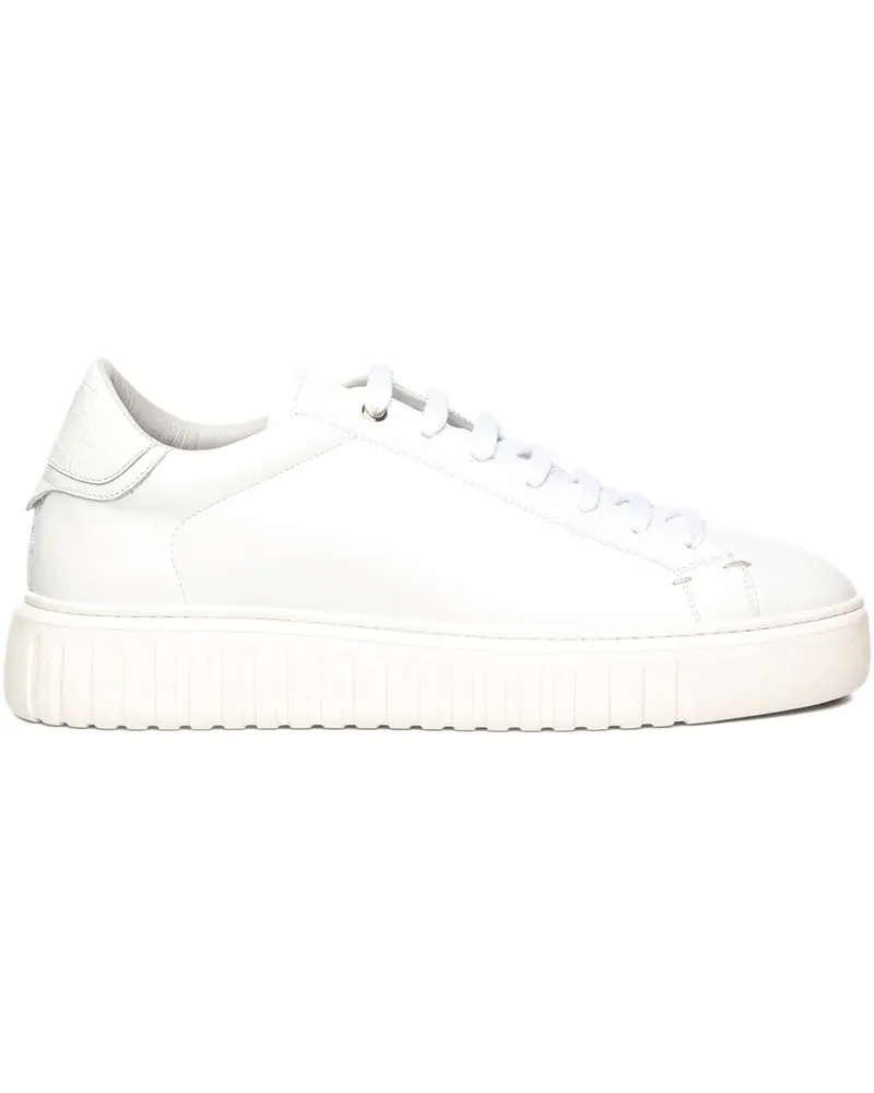 Giuliano Galiano Sneakers aus Leder - Weiß Weiß
