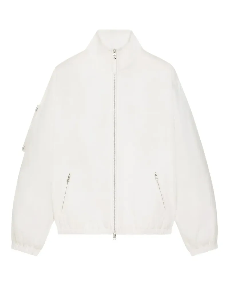 Courrèges Cropped-Jacke mit Reißverschluss - Weiß Weiß