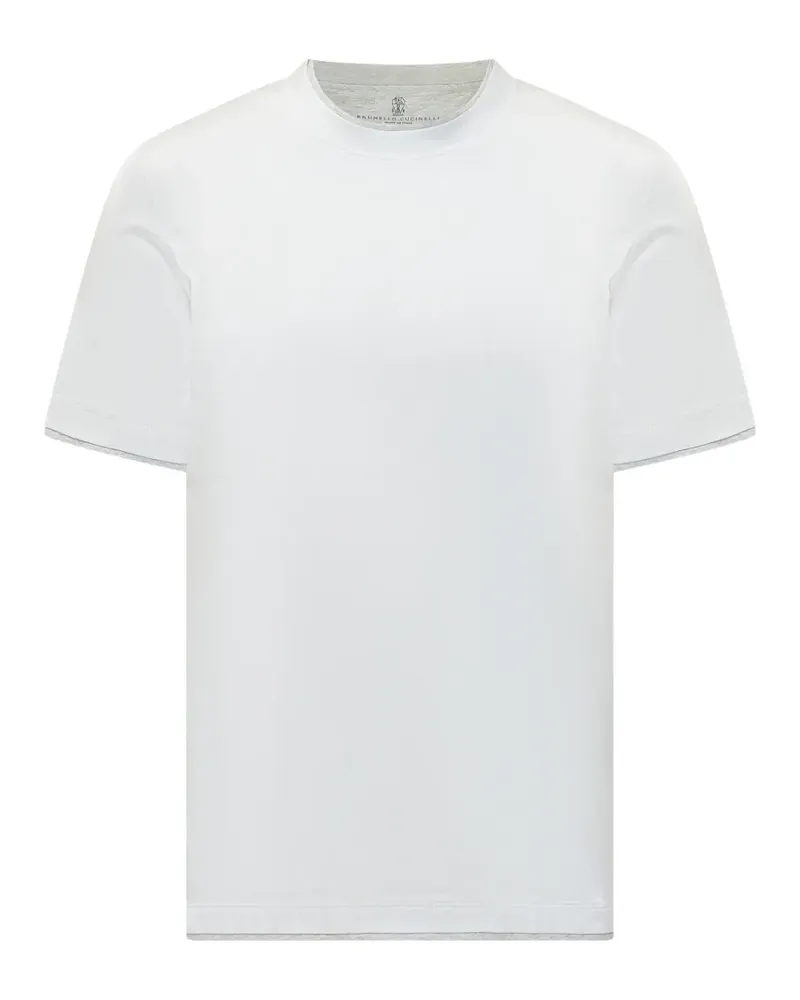 Brunello Cucinelli crewneck t-shirt - Weiß Weiß