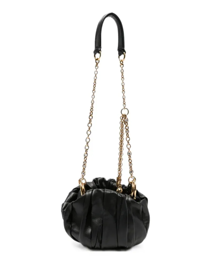 Chloé Plissé pleated shoulder bag - Schwarz Schwarz