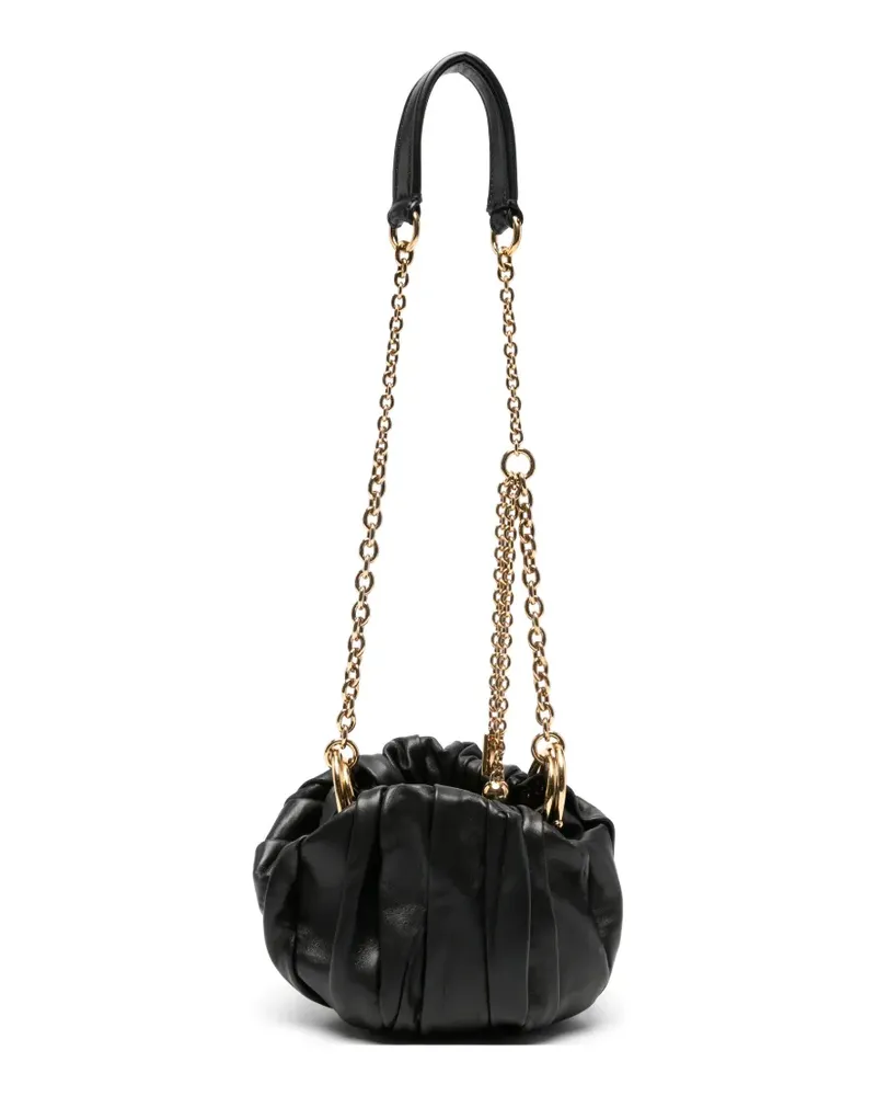 Chloé Plissé pleated shoulder bag - Schwarz Schwarz
