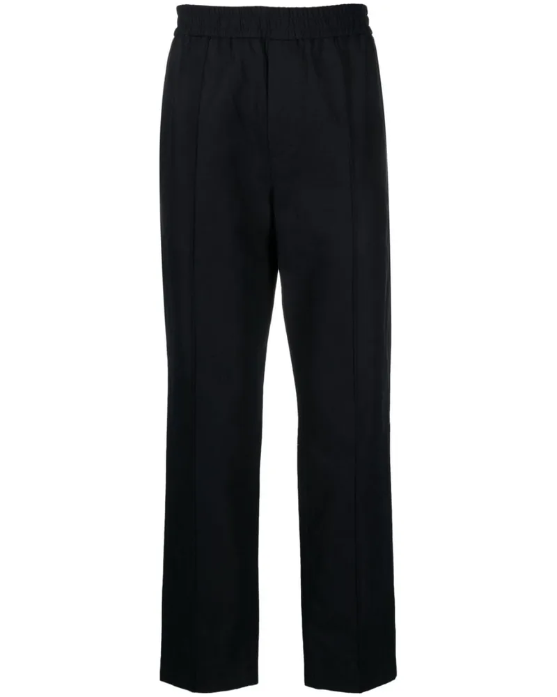 A.P.C. Jogginghose mit geradem Bein - Blau Blau