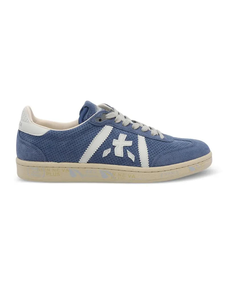 Premiata Bonnie 8033 perforated logo sneakers - Blau Blau
