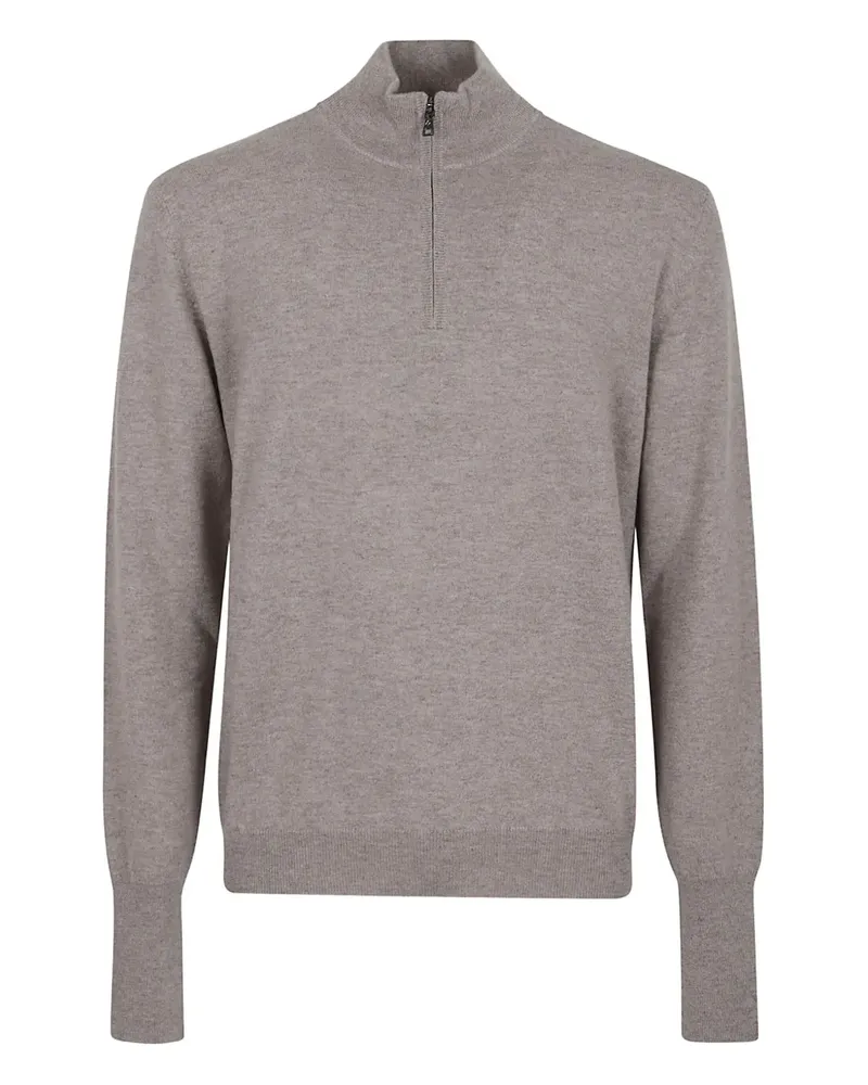 Ballantyne Pullover mit Reißverschluss - Nude Nude
