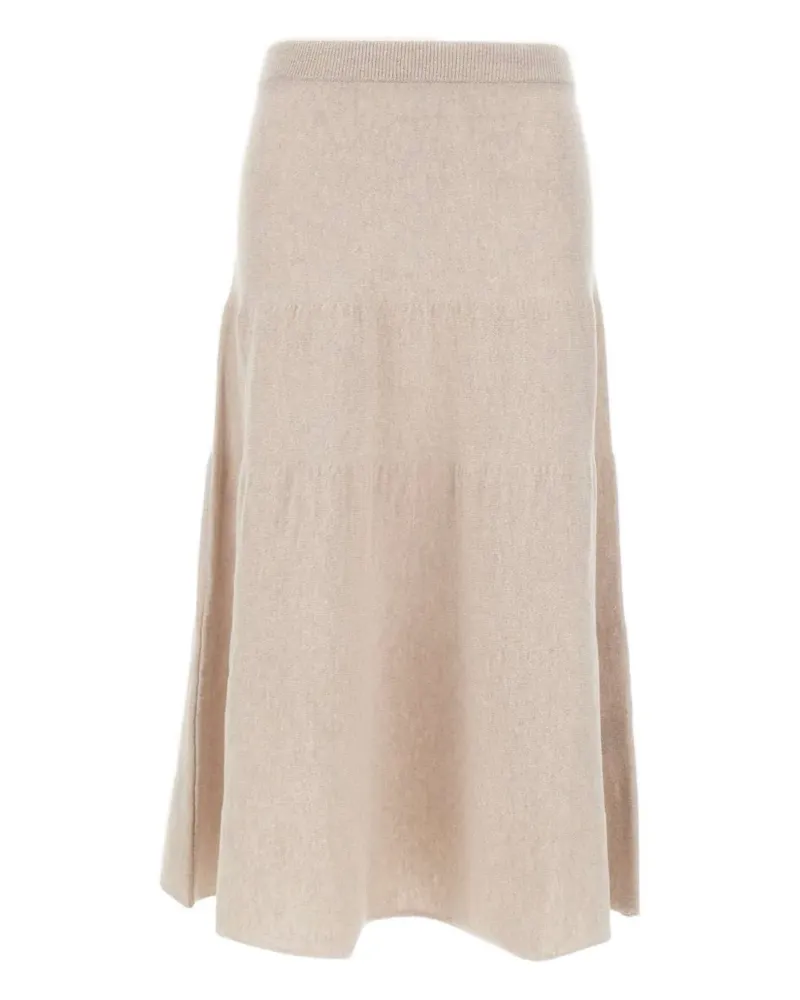 MARELLA Faltenrock mit elastischem Bund - Nude Nude