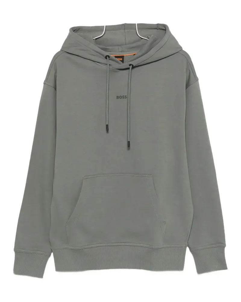 HUGO BOSS elasticated-cuffs tracksuit - Grau Grau