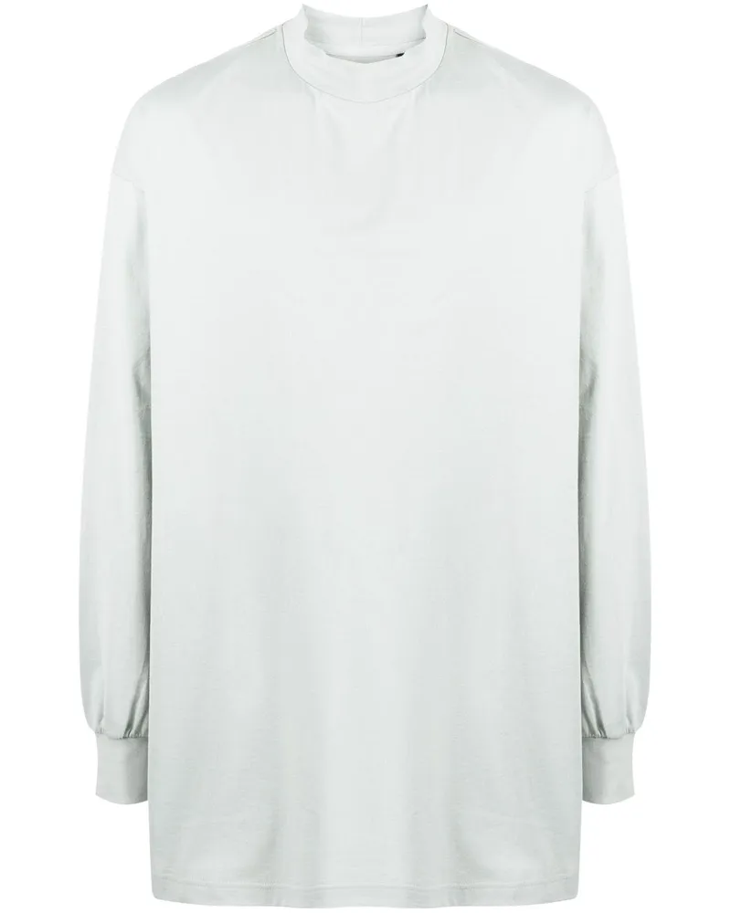 Y-3 T-Shirt mit Logo-Patch - Grün Grün