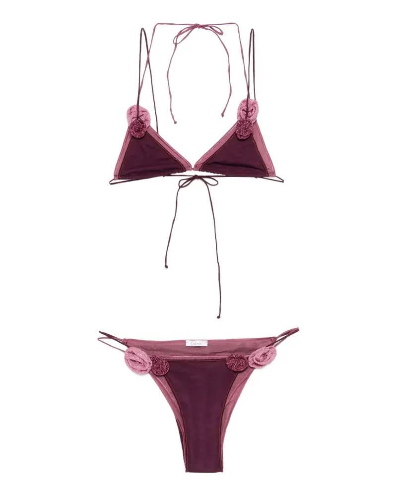 Oséree Double Mesh Rose Bikini - Violett Violett