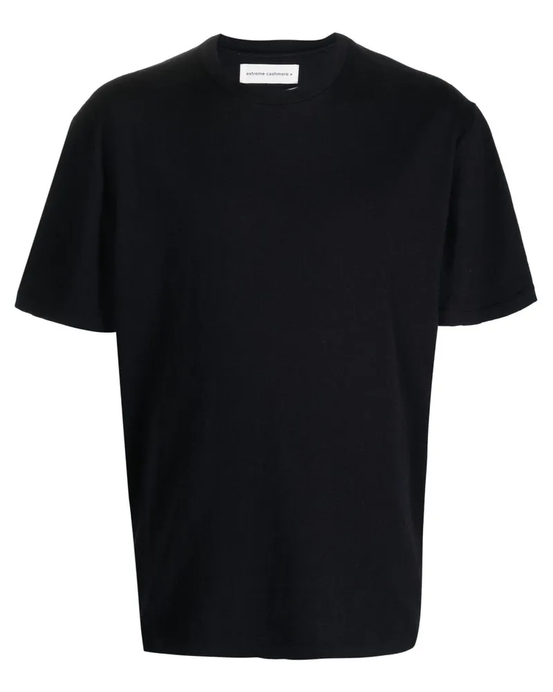 extreme cashmere Nº269 Rik T-Shirt - Blau Blau