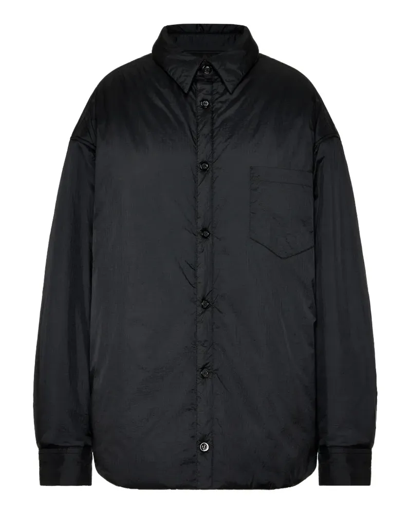 Maison Margiela Gefütterte Jacke im Oversized-Look - Schwarz Schwarz