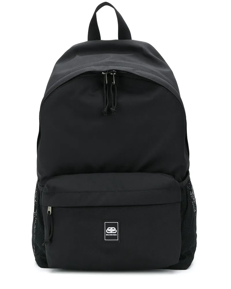 Balenciaga Weekend' Rucksack - Schwarz Schwarz
