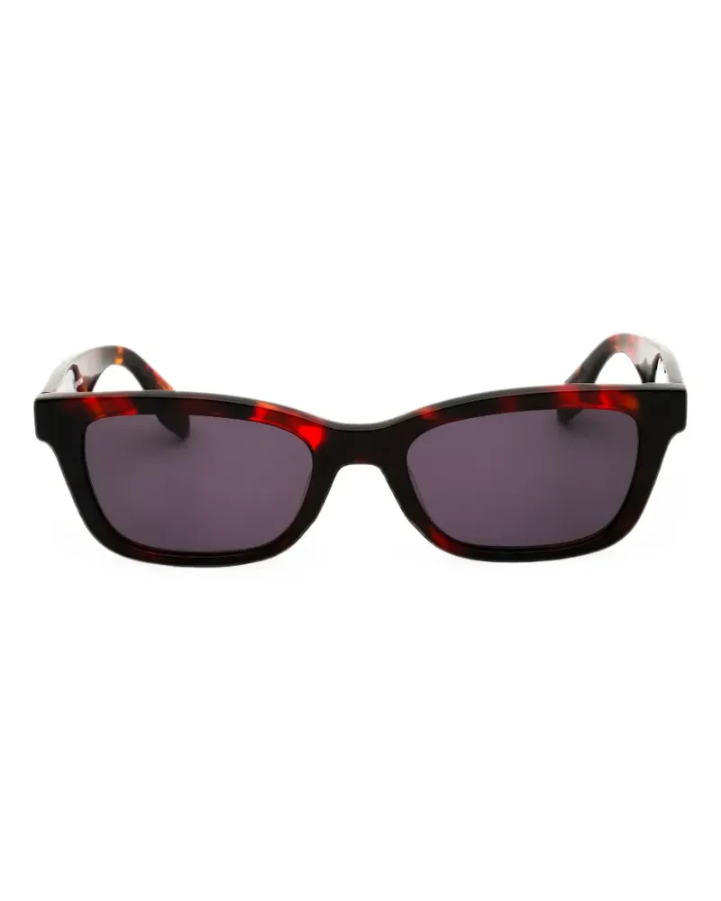 adidas rectangle-frame sunglasses - Braun Braun