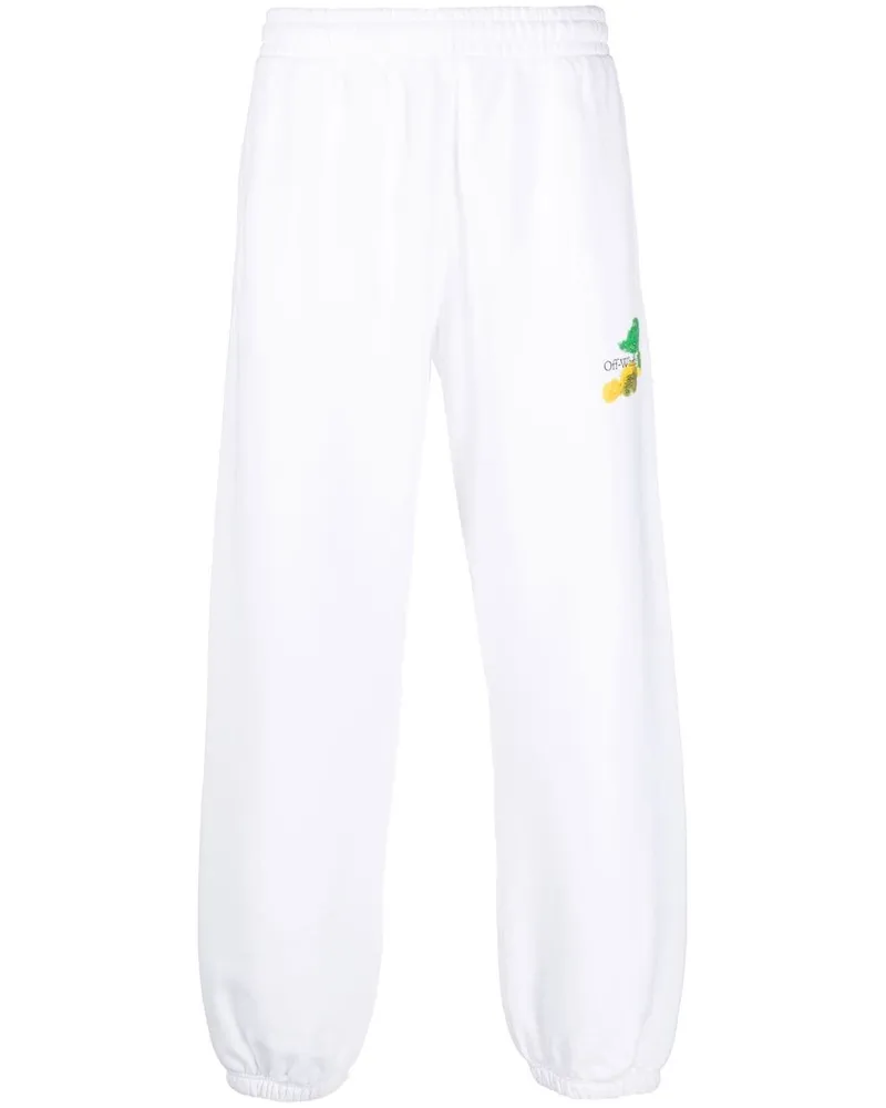 OFF-WHITE Jogginghose mit Arrows-Motiv - Weiß Weiß