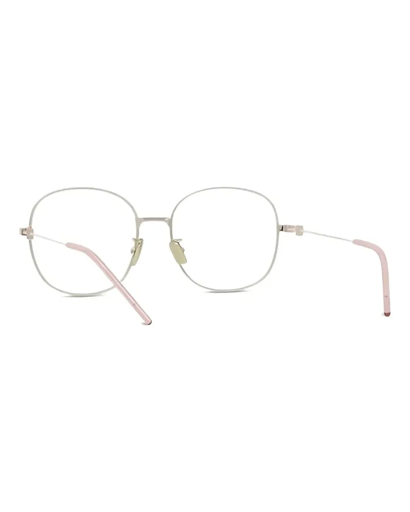Givenchy Brille mit ovalem Gestell - Silber Silber