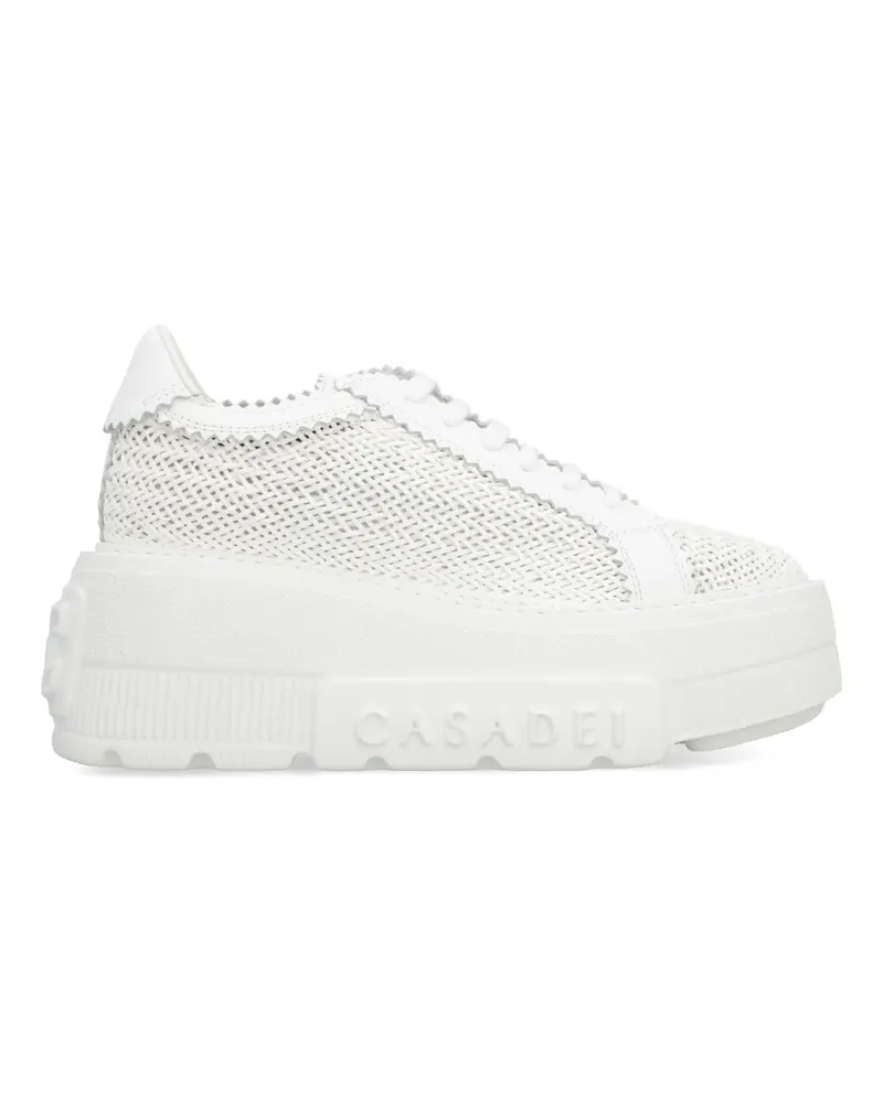 Casadei Nexus Hanoi platform sneakers - Weiß Weiß