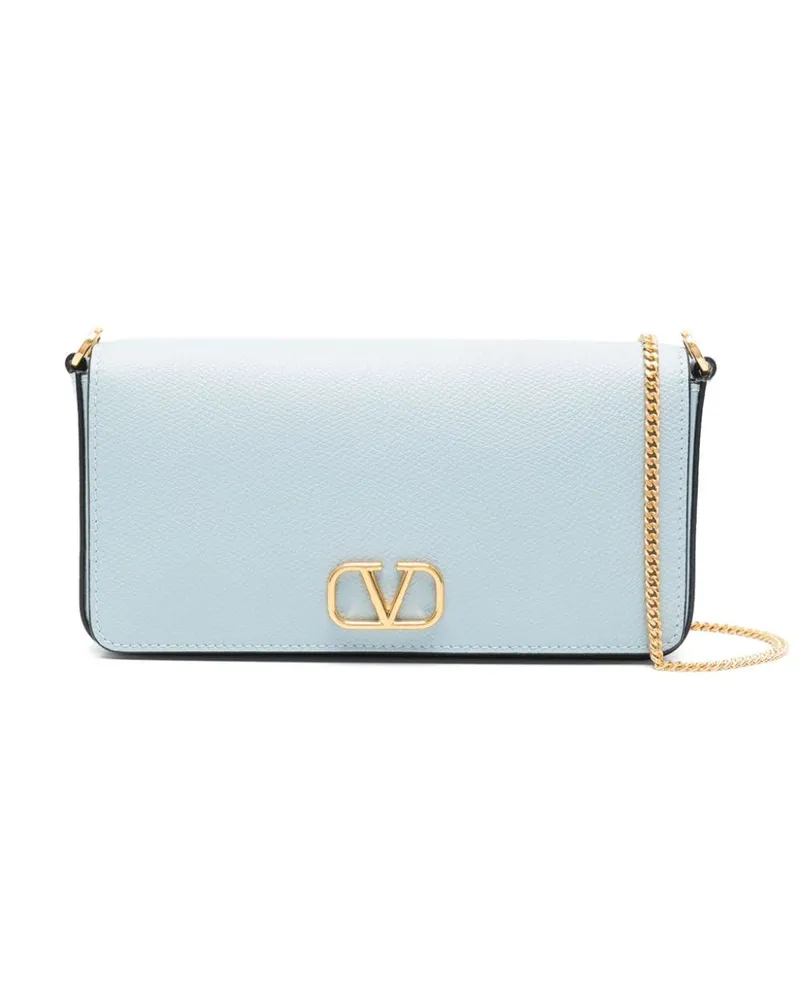 Valentino Garavani VLogo Signature Umhängetasche Blau