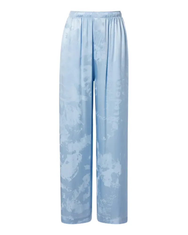 Balenciaga Ela elasticated-waistband trousers - Blau Blau