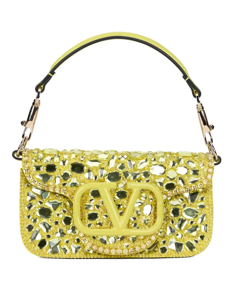 Valentino Garavani Tasche mit Kristallen - Gelb Gelb