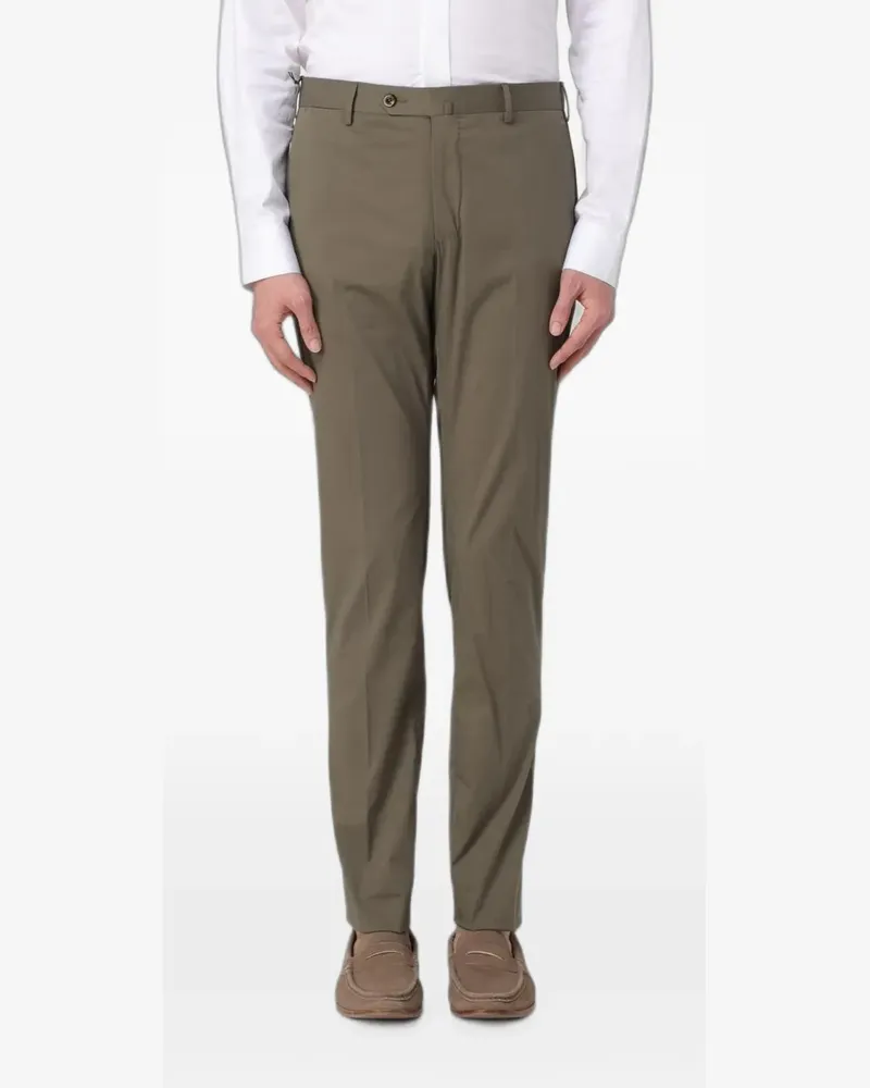 PT TORINO cotton chino trousers - Nude Nude