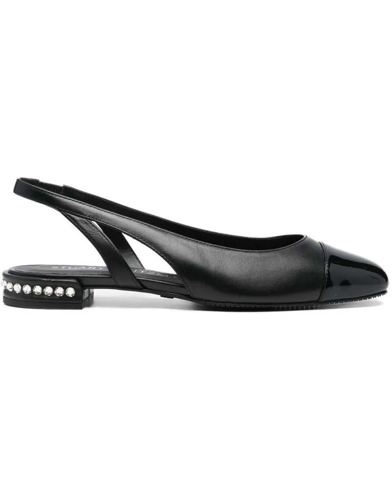 Stuart Weitzman Slingback-Ballerinas - Schwarz Schwarz