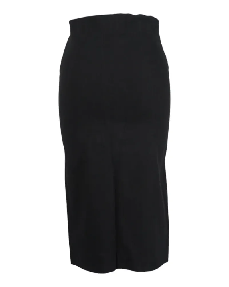 DKNY Rock aus Leinen - Schwarz Schwarz