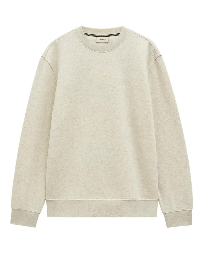 Pringle of Scotland Sweatshirt mit Rundhalsausschnitt - Nude Nude