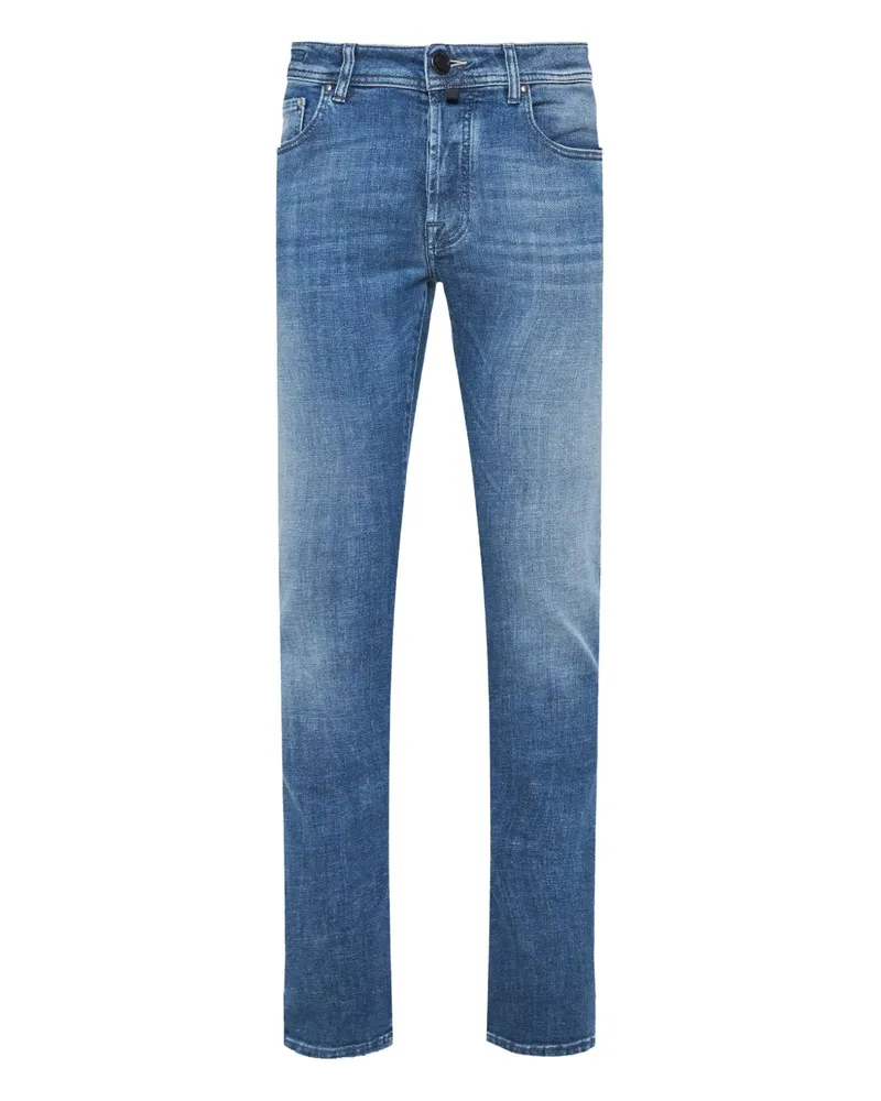 Jacob Cohën Geknöpfte Bard Hose - Blau Blau