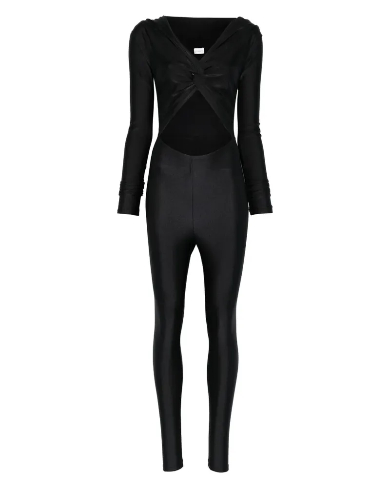 ANDAMANE Jumpsuit mit Twist-Detail - Schwarz Schwarz