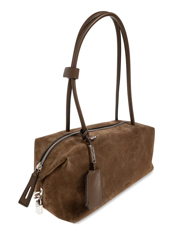 Max Mara Boston suede tote bag - Braun Braun