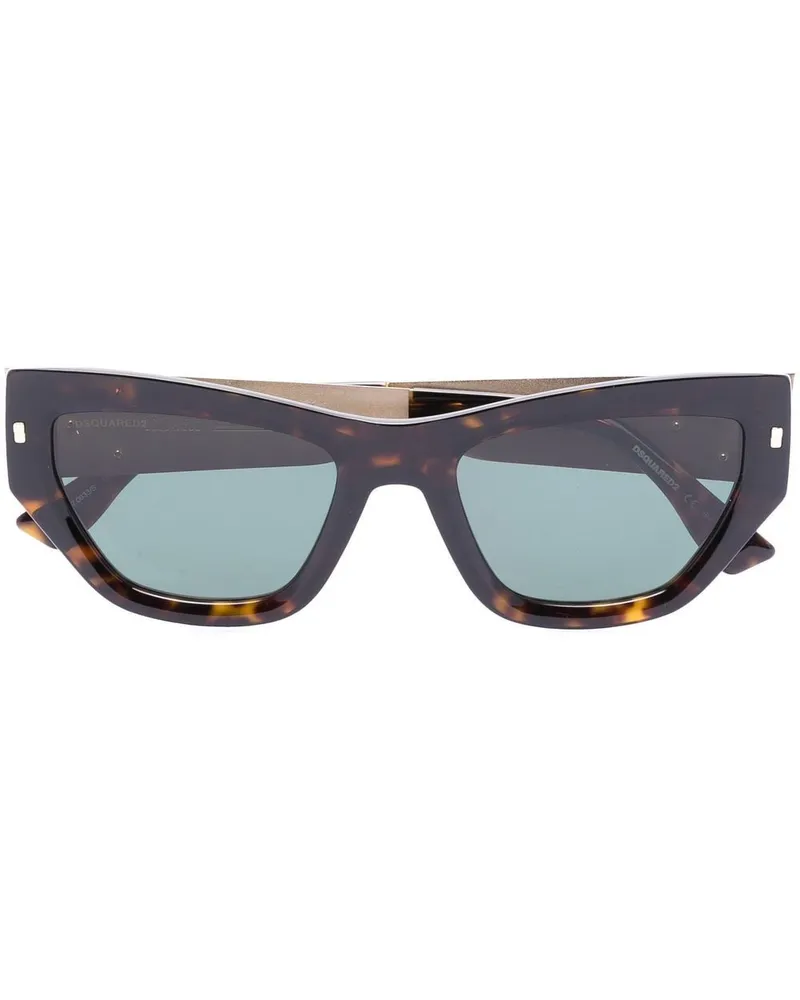 Dsquared2 D2 Hype Cat-Eye-Sonnenbrille - Braun Braun