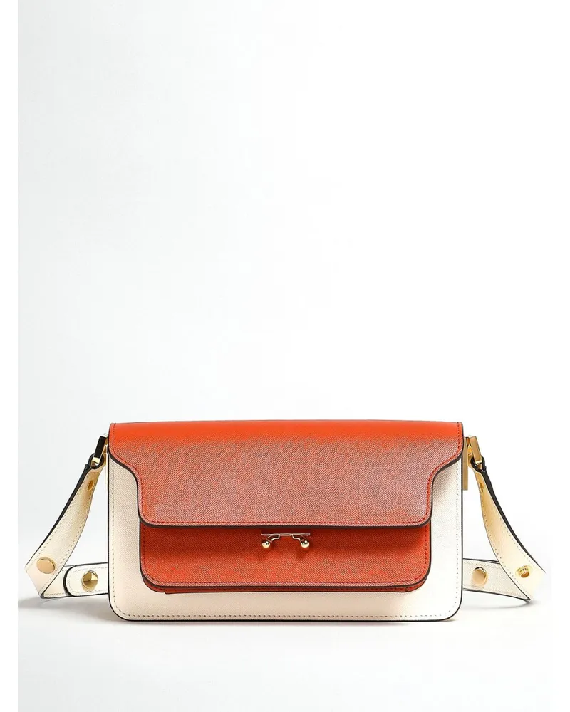 Marni Trunk Schultertasche - Nude Nude
