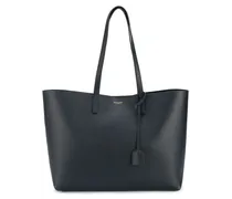 large leather shopping tote