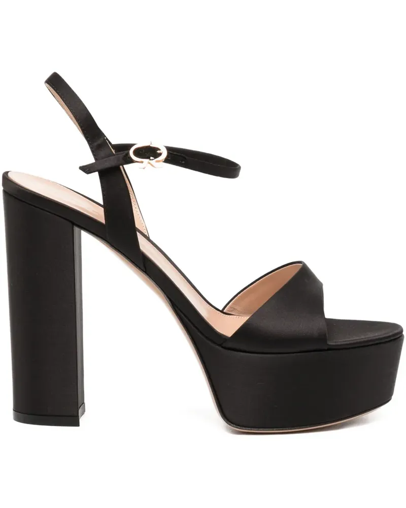 Gianvito Rossi Marlena Sandalen 130mm - Schwarz Schwarz