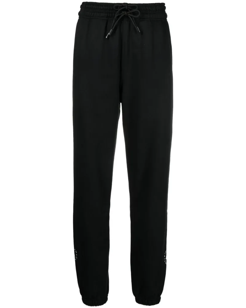 adidas Jogginghose mit Logo-Print - Schwarz Schwarz