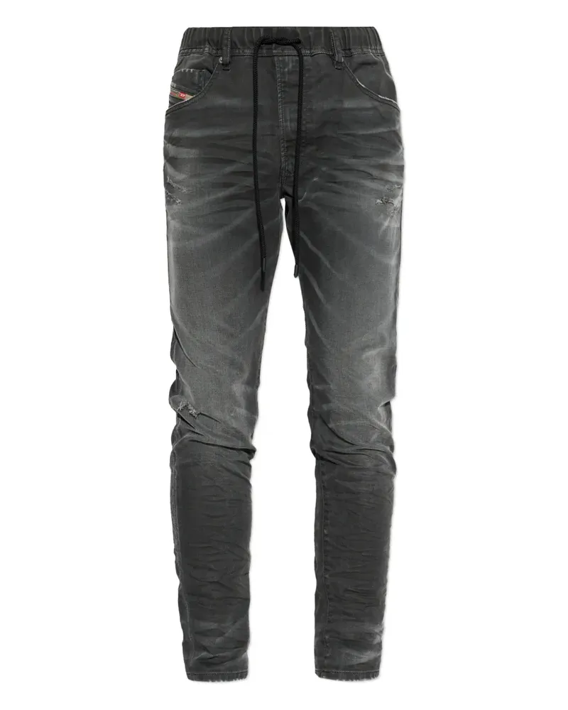 Diesel drawstring-waist skinny jeans - Grau Grau