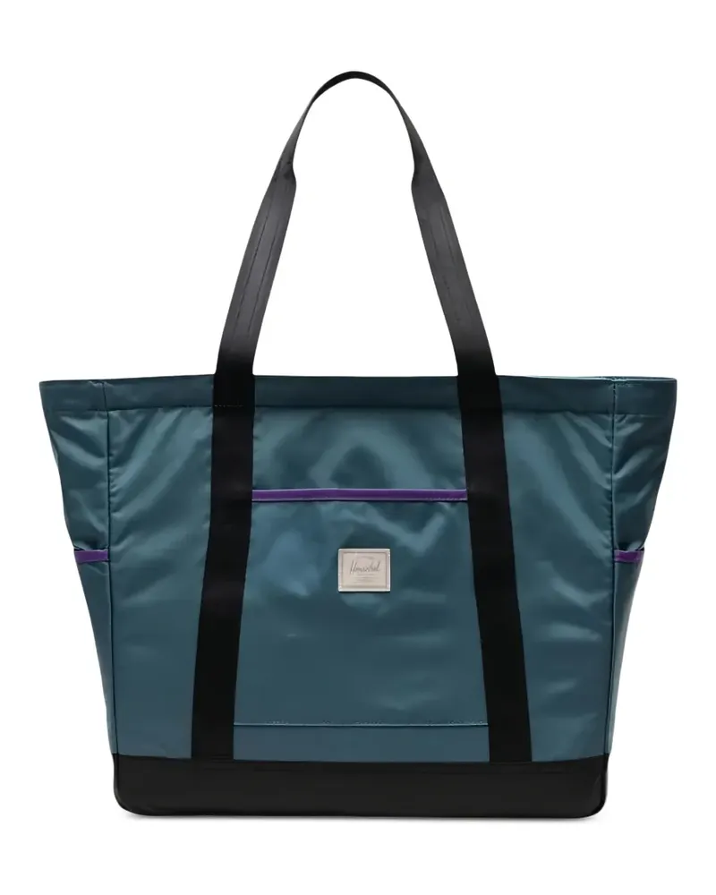 Herschel Supply Co. Heritage Tote Bag mit Kontrastbesatz - Blau Blau